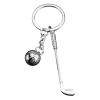 EUVAROMEX Key Chain Pendant Sports Supplies Ball Key Chain Little Club Ball Keyrings/2397 view 1