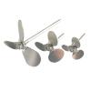 Cosyhat 1pc Lab Stainless Steel Dia 40mm to 120mm Three Blade Propeller Stirring Dispersing Rod with Nut Blade and Rod Choose Separetely(OD 100mm Blade) view 3