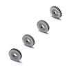 Cosyhat 1 Set Texture Woodturning Tool Thread Spiral Turning Tools Texturing and Spiralling System Alloy Steel Wheel Cutter Woodturning Accessaries view 4