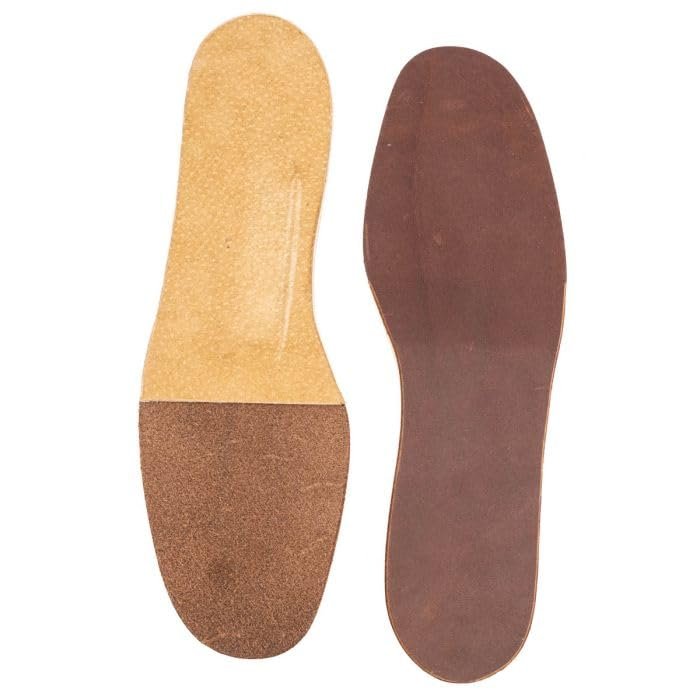 Nicks Boots DeltaArch Full Insoles, Mens Shoe Size 6-7.5, Handcrafted in USA, Full Grain Leather Foot Bed, Comfortable, Durable