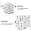 Alipis 50sheets Chicken Roll Wrapping Paper Grease-resistant Food Packaging Retro Design for Burgers Sandwiches and Pastries for Crafting and view 3
