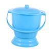 Healeved Portable Urinal Pot Handle for Boys and Girls and Adults Convenient Chamber Pot for Home Use Easy to Clean Elders and Boy Girl Blue view 1