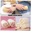 Ipetboom 4pcs Loofah Sponge Dish Scrub Brush Natural Loofah Sponges for Cleaning Kitchen Towels view 3