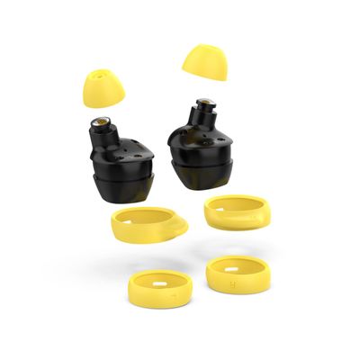 GANAZONO 16Pcs Yellow Earphone Protective Plugs Compatible with Samsung Buds and Buds Wireless Headset Covers Dustproof Lightweight Accessories for Earbuds