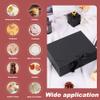 10 Pack Gift Boxes with Ribbon 10x7.5x3.5 Inch - Cardstock Wedding Favor Boxes for Bridesmaid Proposals, Birthday & Holiday Gift Packaging (Black) view 4
