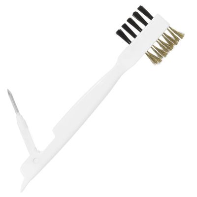 SKISUNO Gas Stove Brush Cleaner Heavy Duty Stiff Bristle Scrub Brush for Kitchen Window Crevices for Removing Grease and from Stoves Tiles and More