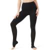 NURCOM 15-20 mmHg Compression Pantyhose for Women & Men, Open Toe Medical Compression Stockings, Waist High Opaque Compression Tights, Graduated Support for Varicose Veins, Edema, DVT, Post Surgery view 1