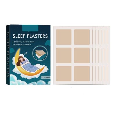 42pcs Gentle Sleep Aid Patch for Ki-ds,2025 Upgraded Sleep Relief Support Patches for Sleepding,Natural Plant Ingredients,Put It on Your Forehead,Hypoallergenic,Improved Sleeping, Pain-Free Removal