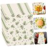 BRIGHTFUFU 50sheets Bakery Paper Bulk of Grease Oil Food Wraps for Sandwiches Chips and Baking Needs view 3