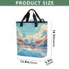 Bokkoy Clear Sea Insulated Cooler Bag with Ice PackLarge Capacity Waterproof Thermal Lunch BagReusable Cooler Bags for Picnic, Travel view 3
