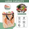 Bokkoy Orange Figure Insulated Cooler Bag with Ice PackLarge Capacity Waterproof Thermal Lunch BagReusable Cooler Bags for Picnic, Travel view 4