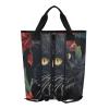 Bokkoy Black Cat Insulated Cooler Bag with Ice PackLarge Capacity Waterproof Thermal Lunch BagReusable Cooler Bags for Picnic, Travel view 2