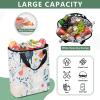 Bokkoy Spring Pasture Insulated Cooler Bag with Ice PackLarge Capacity Waterproof Thermal Lunch BagReusable Cooler Bags for Picnic, Travel view 4