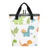 Bokkoy Charming Dino Ensemble Insulated Cooler Bag with Ice PackLarge Capacity Waterproof Thermal Lunch BagReusable Cooler Bags for Picnic, Travel view 1