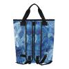 Bokkoy Blue Watercolor Insulated Cooler Bag with Ice PackLarge Capacity Waterproof Thermal Lunch BagReusable Cooler Bags for Picnic, Travel view 2