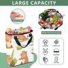 Bokkoy Capybara Scenes Insulated Cooler Bag with Ice PackLarge Capacity Waterproof Thermal Lunch BagReusable Cooler Bags for Picnic, Travel view 4