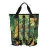 Bokkoy Golden Green Leaves Insulated Cooler Bag with Ice PackLarge Capacity Waterproof Thermal Lunch BagReusable Cooler Bags for Picnic, Travel view 2