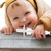 Baluue 4pcs Milk Toothbrush Soft Silicone Brush for Newborns Brush for Boy Girl Toothbrush Months and up view 4