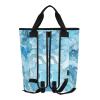 Bokkoy Watercolor Blue Insulated Cooler Bag with Ice PackLarge Capacity Waterproof Thermal Lunch BagReusable Cooler Bags for Picnic, Travel view 2