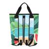 Bokkoy Tropical Beach Delight Insulated Cooler Bag with Ice PackLarge Capacity Waterproof Thermal Lunch BagReusable Cooler Bags for Picnic, Travel view 2