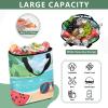 Bokkoy Tropical Beach Delight Insulated Cooler Bag with Ice PackLarge Capacity Waterproof Thermal Lunch BagReusable Cooler Bags for Picnic, Travel view 4