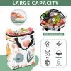 Bokkoy Springtime Menagerie Insulated Cooler Bag with Ice PackLarge Capacity Waterproof Thermal Lunch BagReusable Cooler Bags for Picnic, Travel view 4