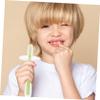 FOYTOKI 4pcs Ergonomic Handle Boy Girl Toothbrush Age Silicone Bristles Oral Cleaner Newborn Brush for Boy Girl view 3