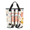 Bokkoy Pastoral Pattern Insulated Cooler Bag with Ice PackLarge Capacity Waterproof Thermal Lunch BagReusable Cooler Bags for Picnic, Travel view 2