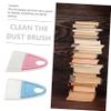 SAFIGLE Plastic Mini Broom and Dustpan Set Compact Cleaning Kit for Home Office Random Color view 2