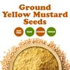 Food to Live Ground Yellow Mustard Seeds, 2 Pounds All-Natural, Vegan Spice for Flavorful Cooking and Seasoning, Non-GMO, Kosher, Bulk view 4