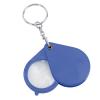 Magnifier Keychain 10X Magnification Foldable Portable Mini Magnifying Glass with Key Ring for Outdoor Reading (blue) view 4