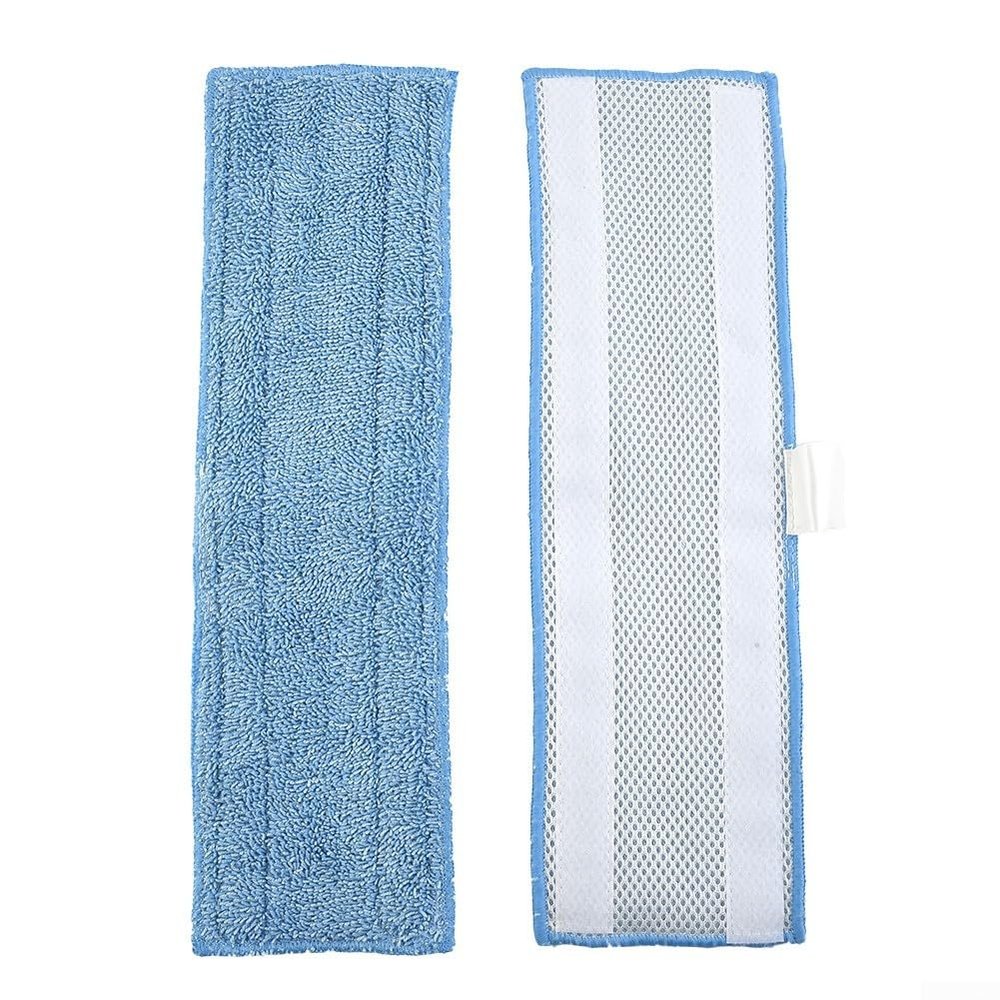 2Pcs Washable Microfiber Mop Cloths For Moppy Reusable Mop Cloth Pads Replacement