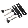 Akozon Mounting Pins Kits for Traction Boards - Suitable for All Recovery Tracks with 4.72in to 6.69in Spacing Easy to Install, SpaceSaving, and Rustproof Design view 1