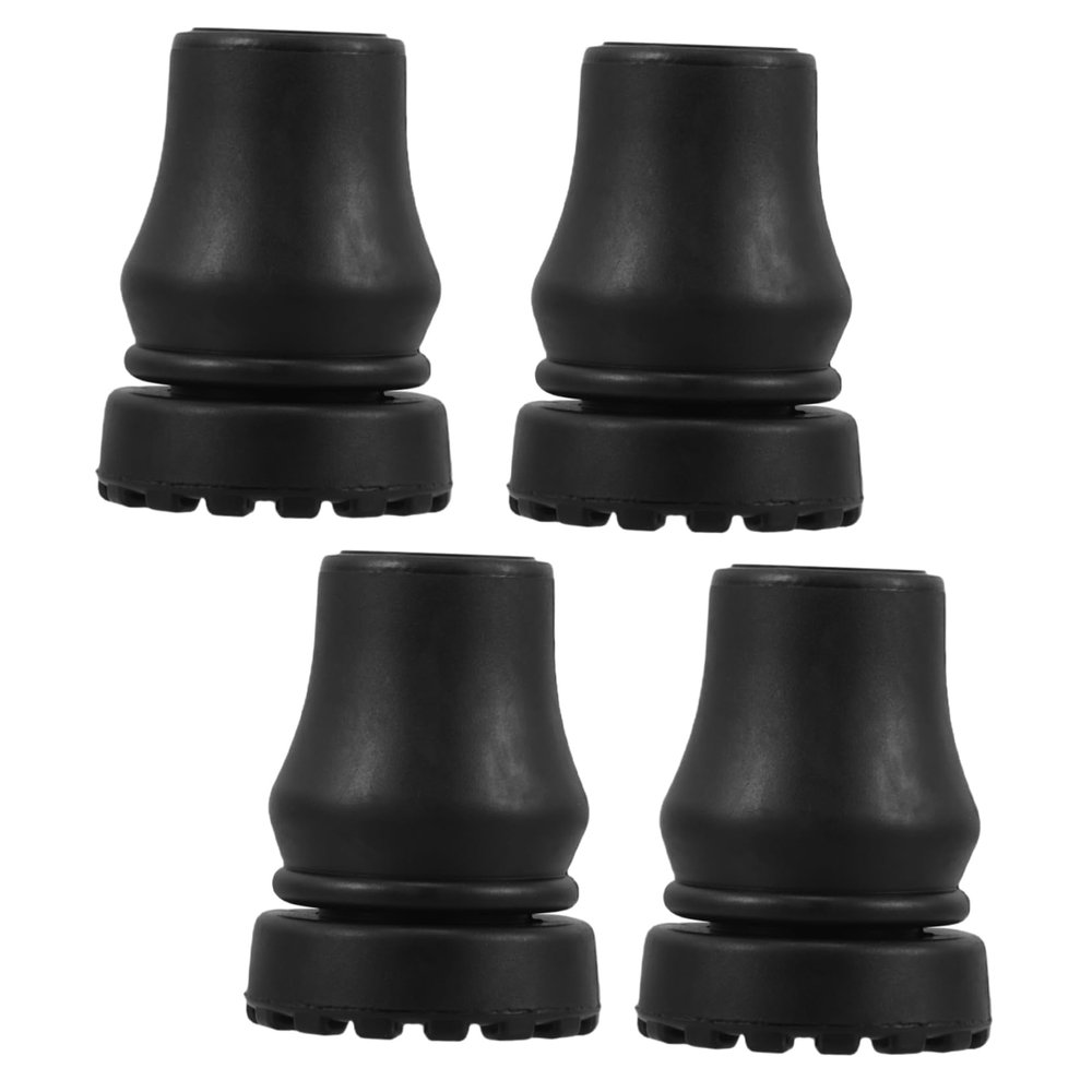 HANABASS 4pcs Walker Pads Crutch Accessories Padding for Crutches Stool Leg Protectors Caps