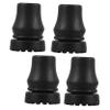 HANABASS 4pcs Walker Pads Crutch Accessories Padding for Crutches Stool Leg Protectors Caps view 1