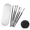 Baluue Stainless Steel Ear Picks Ear Cleaning Kit Earwax Removal Tool Easy to Use for Adults view 4