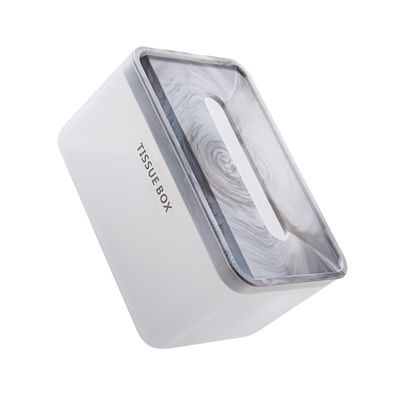 HOLIDYOYO Marble Design Tissue Box Holder Tissue Box Holder for Bathroom Home Creative Storage