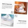 HOLIDYOYO Marble Design Tissue Box Holder Tissue Box Holder for Bathroom Home Creative Storage view 4