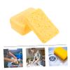 NOLITOY 4pcs Heavy Duty Cellulose Scrub Sponge Set Dual-Sided Dishwashing Sponge for Kitchen Cleaning Non-Scratch Design for Tableware and Cookware Random Color view 4