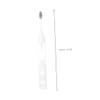 PACKOVE 2pcs Portable Folding Toothbrush Set for Travel Compact Bristles for Outdoor Activities and Business Trips White view 3