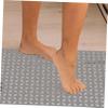 PACKOVE Bathroom Slip Mat Bath Rug Non-Skid Floor Mat Suction Cups Shower Pad for Tub view 4