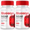 (2 Pack) Glucocyn Capsules, Official Glucocyn Glycogen Supplement Pills with All Natural Ingredients, Advanced Formula Support Pills with Max Strength Premium Vitamins for Women and Men (120 Capsules) view 1
