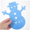 NAMOARLY 8pcs Christmas Felt Snowman Cutlery Holders Festive Tableware Bags for Holiday Dinner Create Cheerful Atmosphere for Your Xmas view 4
