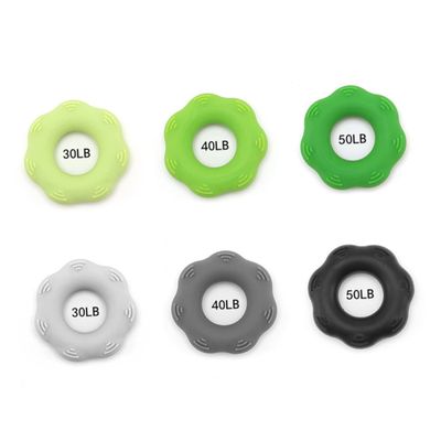 Silicone Hand Grip Rings 3 Pack for Palms and Fingers