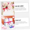 jojofuny 12rolls Ribbon for Wrapping Crafting and Floral Decorations Multi-use Decorative Ribbons for Occasion Wide view 4
