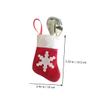 KICHOUSE 8pcs Christmas Cutlery Pouches Xmas Themed Spoon Fork Holders for Holiday Tableware Storage Decorative Snowflake Design for Parties and Family Gatherings view 3