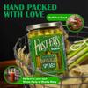 Foster's Pickled Asparagus Spears in a Jar, Original, 32oz, 2 Pack, Traditional Pickled Vegetables Recipe for over 40 years, Low Calorie Snack, Gluten Free, Fat and Preservative Free Pickles view 3