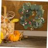 BIUDECO Artificial Eucalyptus Wreath Candle Ring Wedding Decor Realistic Leaf Garland Christmas Party Decoration view 3