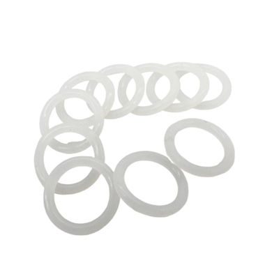 Marebm White O Ring Gasket 3.5mm Thickness Rubber Sealing Ring Gasket OD 23/24/25/26/27/28/29/30/31/32/33mm Food Grade O-Rings (Color : 26x19x3.5mm Size : 200pcs)(25x18x3.5mm,200pcs)