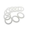 Marebm White O Ring Gasket 3.5mm Thickness Rubber Sealing Ring Gasket OD 23/24/25/26/27/28/29/30/31/32/33mm Food Grade O-Rings (Color : 26x19x3.5mm Size : 200pcs)(25x18x3.5mm,200pcs) view 1
